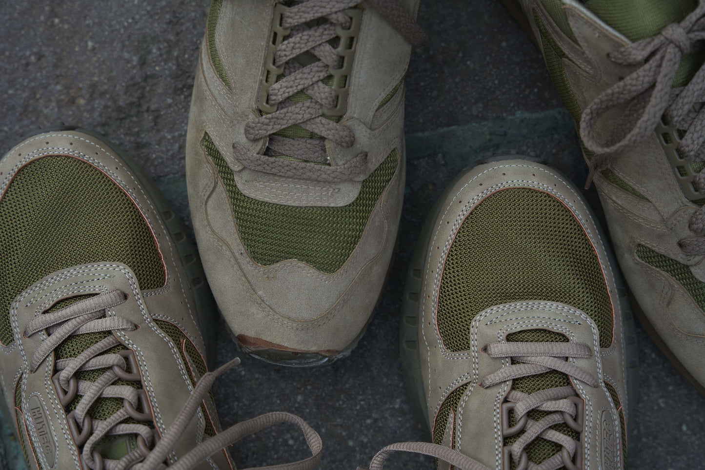 J&S FRANKLIN EQUIPMENT × HI-TEC Military Training Shoes "SILVER SHADOW”