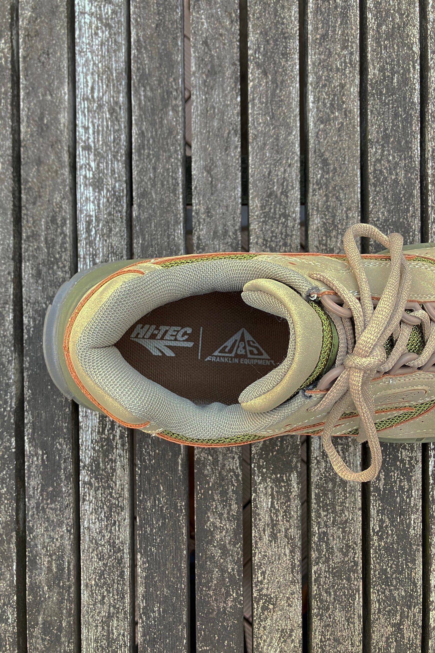 J&S FRANKLIN EQUIPMENT × HI-TEC Military Training Shoes "SILVER SHADOW”